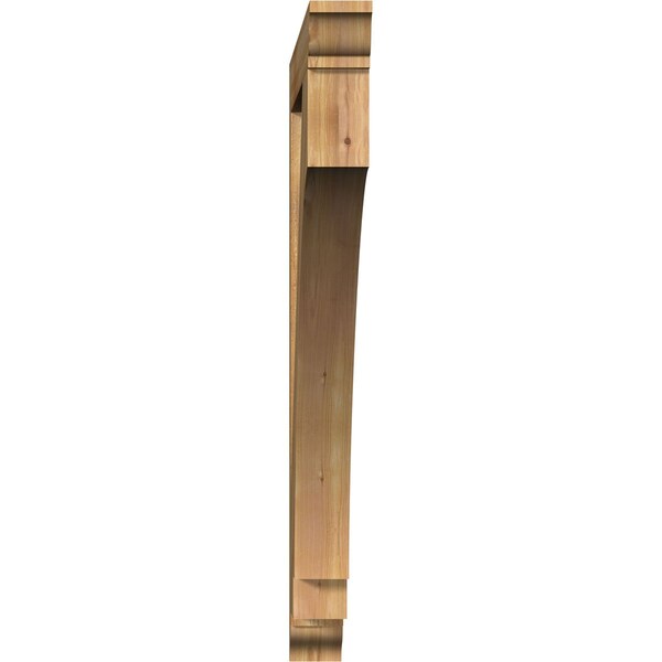 Imperial Traditional Rough Sawn Bracket, Western Red Cedar, 4W X 46D X 46H